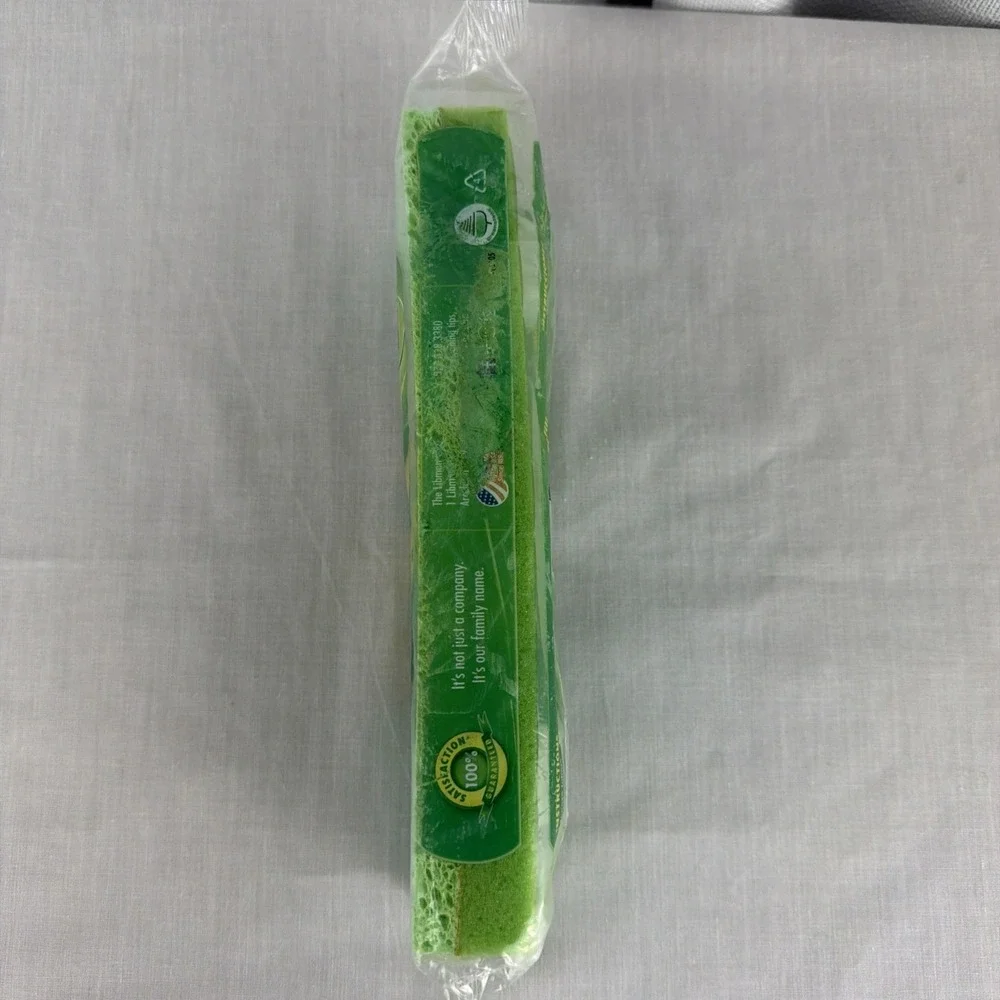 Libman Scrubster Mop Refill Easy Change Snap On Replacement Head 03105 Green New